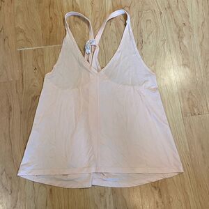 LuLuLemon pale pink athletic tank top